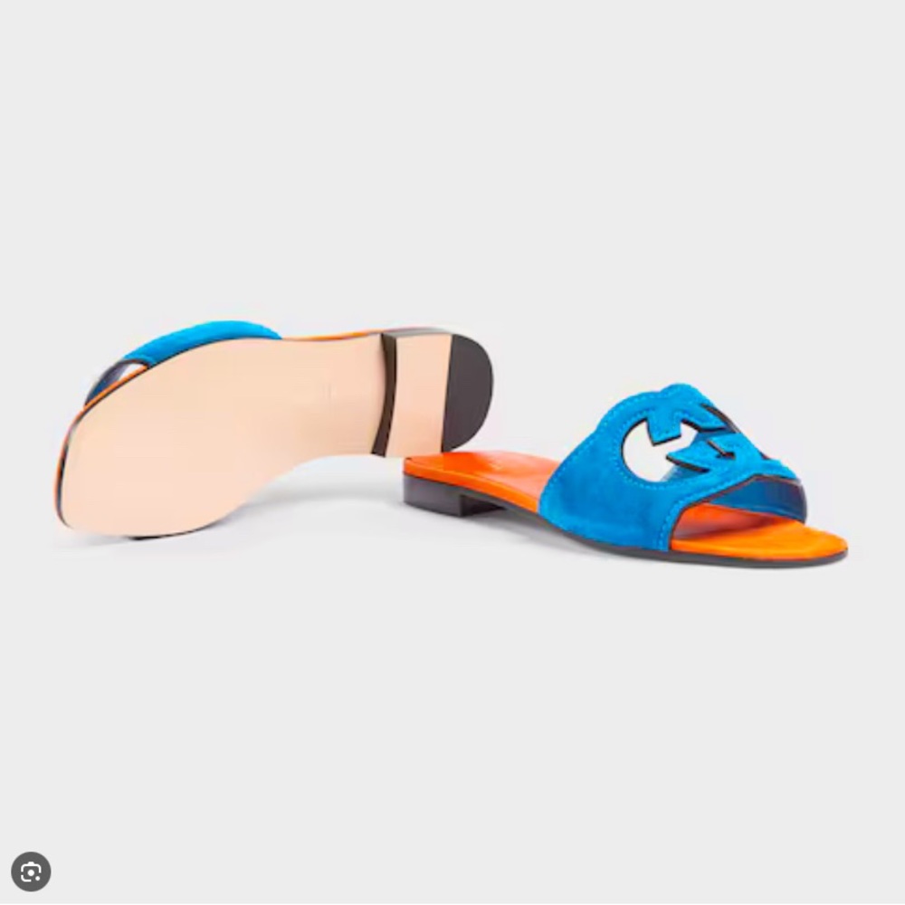 NWT Gucci women’s interlocking G cutout sandals